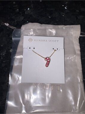 Kendra Scott Candy Cane MOP necklace BNWT